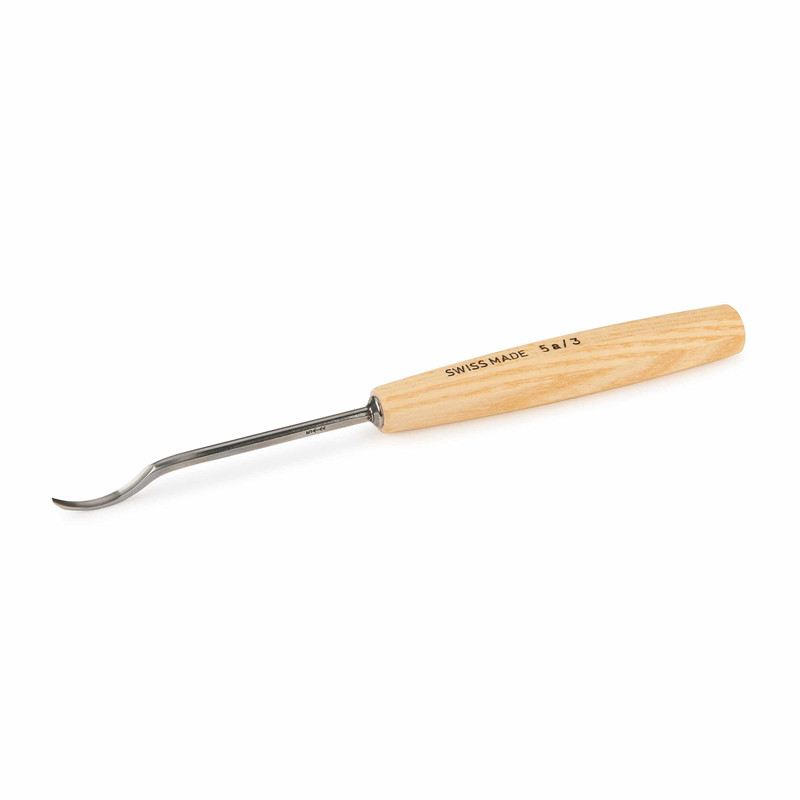 Spoon Gouge - Types:Full Size - Sweep:Number 5 - Size:3 mm